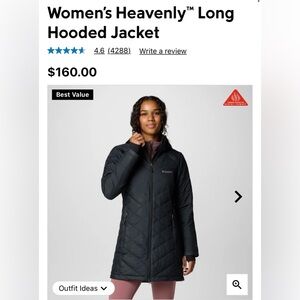 Columbia Sportswear Long Omni-heat Coat